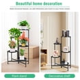thumbnail image 3 of golytefs 5-Tier Large Plant Stand Floor-stand Pot Holder Staggered Flower Display Shelf, 3 of 9