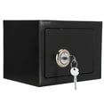 thumbnail image 3 of Keenso Safe Lock Box, Portable Key Operated Steel Safe Box, Sturdy For Home Jewelry Office Hotel, 3 of 8