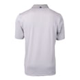 thumbnail image 3 of Men's-Cutter & Buck  Gray/White TCU Horned Frogs DryTec Virtue Eco Pique Recycled Polo, 3 of 3
