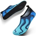 thumbnail image 7 of Barerun Aqua Socks for Women Men Barefoot Swim Surf Beach Yoga Water Shoes Blue 14-15 Women 12-13 Men, 7 of 7