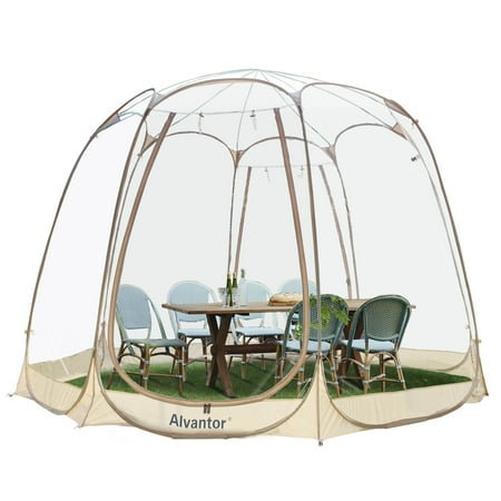 Bubble Tent Gazebo Pop Up 12x12 Beige