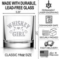 thumbnail image 4 of Gift for Whiskey Drinkers, Engraved Whiskey Glass for Women, Rocks Glass for Wife, 11oz Old Fashioned Cocktail Whiskey Girl Glass, 4 of 5