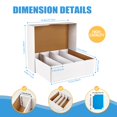 thumbnail image 2 of Caja de cartón para guardar tarjetas deportivas, 3120 unidades, 4 unidades, 2 of 8