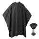 thumbnail image 2 of Barber Cape Professional Black Para Teñir El Cabello, Hombres, Mujeres Y Niños, Maquillaje, 2 of 9