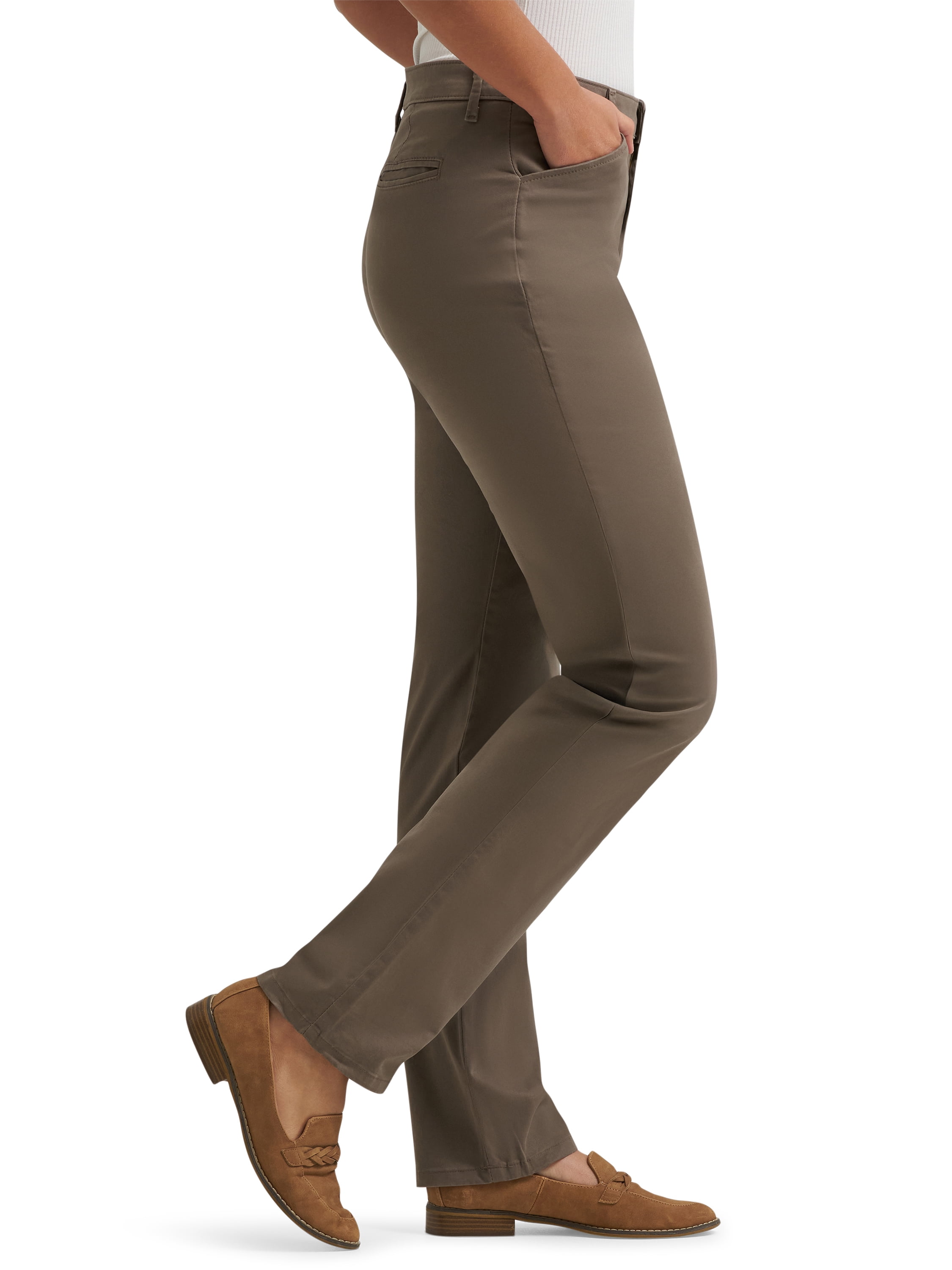 Lee® Women's Relaxed Fit Straight Leg Pant, Sizes 2-18