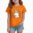 thumbnail image 5 of TOWED22 Toddler Boys Girls Halloween Shirt Graphic Tshirt Kids Tee Spooky Season Short Sleeve Top Fall Outfit, 5 of 7