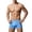 Blue-underwear mens, variant on Mens Briefs Athletic Sports Button Lifting Breathable Mid Waist Moisture Wicking Underpants