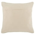 thumbnail image 4 of SAFAVIEH Metallic Herringbone Cowhide Geometric Pillow, 12" x 20", Beige/Gold, 4 of 5