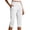 A-White423, variant on Babaley Womens Capri Pants High Waisted Stretch Side Slit Cropped Trousers Dressy Stylish Casual Office Business Work Pants