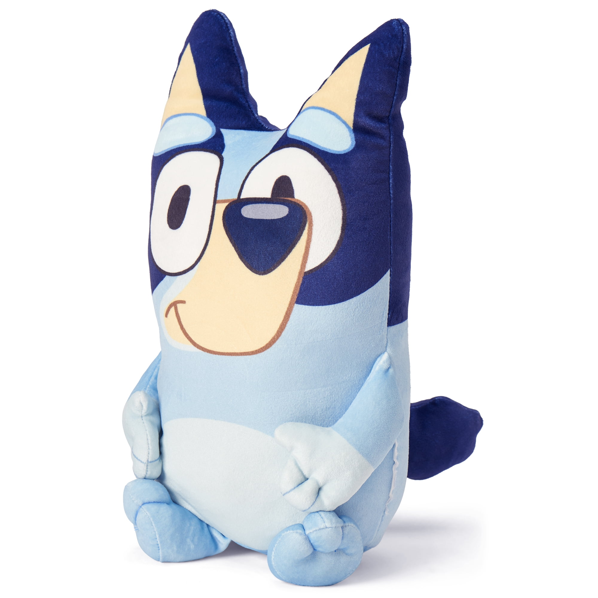 Bluey Fun 11 inch Character Hugger and 40 x 50 inch Throw Blanket Set – Ultra Soft Plush Entertainment Character Pillow for Kids