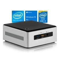 Intel NUC5i3RYH Mini PC, Intel Core i3-5005U 2.0GHz, 16GB RAM, 512GB SSD, Mini DisplayPort, Mini HDMI, Wi-Fi, Bluetooth, Windows 10 Pro