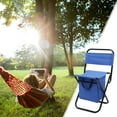 thumbnail image 2 of Djiypn Portable Foldable Camping Chair with Bag, Lightweight Backrest Stool Compact Folding Chair Seat, Outdoor Backrest Stool with Folding Storage Bag for Camping Hunting Fishing Hiking Green, 2 of 9