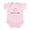 Petal Pink, variant on CafePress - MY DAD IS A GEEK Infant Bodysuit - Baby Light Bodysuit, Size Newborn - 24 Months
