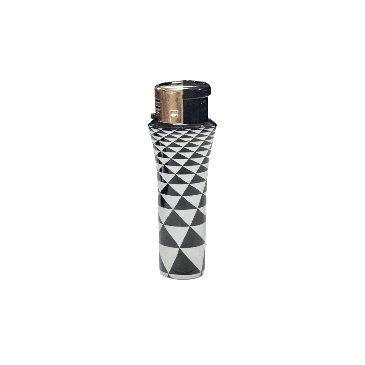 50PACK Disposable Classic Cigarette Butane Lighters Black and white gingham gift for man’s Birthday  Christmas