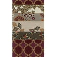 thumbnail image 2 of Vess, June Erica 20x32 White Modern Wood Framed Museum Art Print Titled - Autumnal Tapestry II, 2 of 4