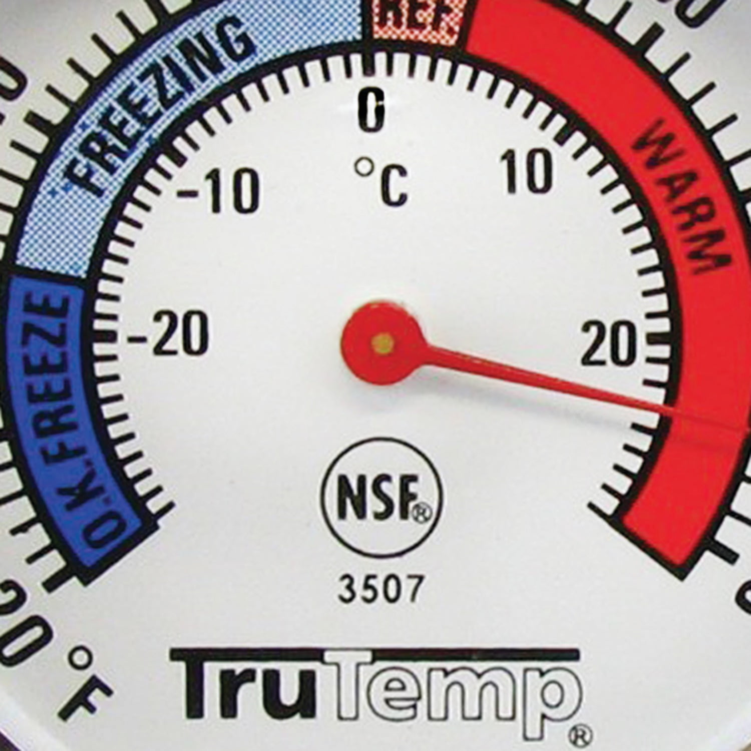 Termómetro, para Refrigerador/Congelador (Taylor Precision 5977N  Thermometer, Refrig Freezer)