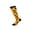 Yellow, variant on Okbabeha Halloween Sports Socks, Skull/Owl Print Knee-high Compression Socks