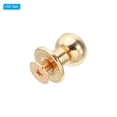 thumbnail image 3 of 9mm Studs for Clothing, 50 Sets Studs and Spikes Leather Rivets Screw Studs Posts for Leather Crafts, Gold Tone, 3 of 6