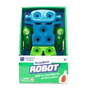 Educational Insights Design & Drill Robot, Preschool STEM & Take Apart Building Toys for Toddler Boys Girls Ages 3+
