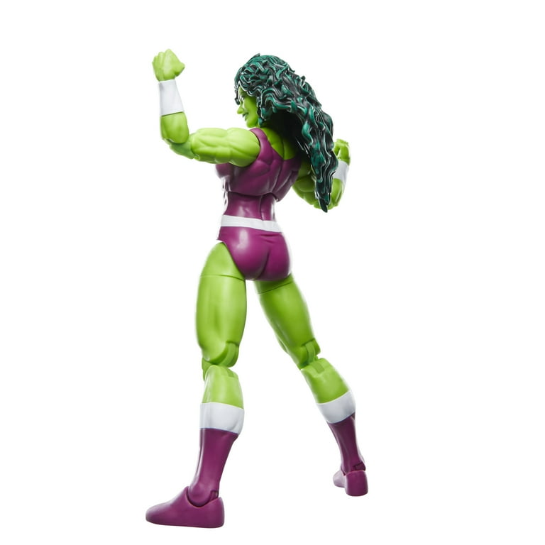 Marvel Legends She-Hulk Figurine 15,2 Cm – Série Avengers – Avec 3 Accessoires – Cranberry F1123