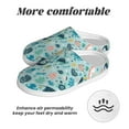 thumbnail image 6 of Picia Sea Life for Women's Lamb-hug Comfy Fleece House Slippers Memory Foam, Slip-on House Shoes Indoor Outdoor-44/45, 6 of 7