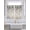 Gray, variant on Grey Eucalyptus 2 Panel Kitchen Curtains for Windows, Farmhouse Weeping Leaves on Linen Bathroom Privacy Curtain, Home Décor Window Treatment for Bedroom/Living Room 55"x45"