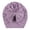 Purple, variant on Baby Boy Girl Solid Knotted Hat Beanie Bow Headwear Accessories Toddler Kids Soft Home Outing Headband