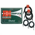 thumbnail image 2 of Radial Engineering JDI Duplex Mk4 Stereo DI Passive Direct Box w/ 4 Cables, 2 of 4