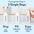 thumbnail image 4 of THE CLEAN PEOPLE Scented Variety Pack Foaming Hand Soap Tablets - Mess Free, Gentle on Skin, Makes 12 x 8 fl oz Bottles of Soap (12 Count, Variety Pack), 4 of 5