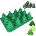 thumbnail image 1 of Moule à Gâteau Réutilisable en Silicone en Forme de Sapin de Noël Moule à Savon, 1 of 9