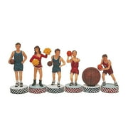 We Games Basketball Chessmen Pieces by Wood Expressions