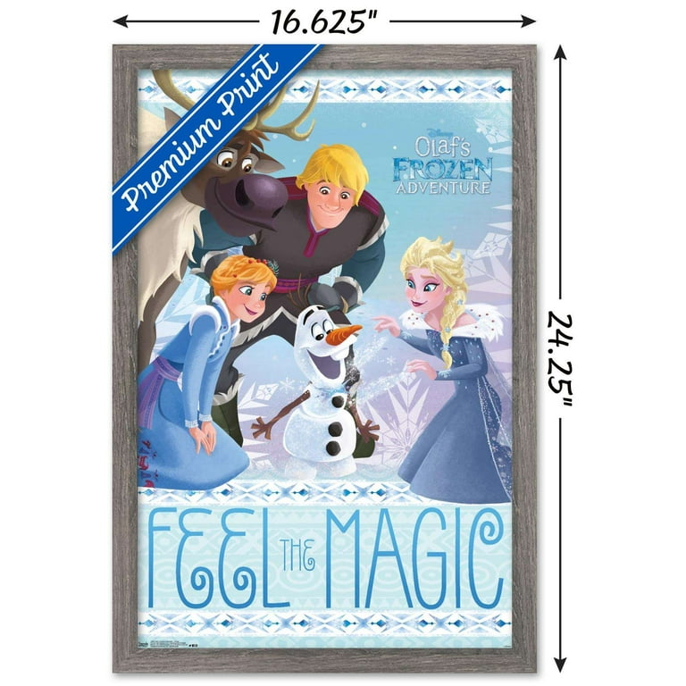 Disney Frozen: Olaf's Frozen Adventure - Elsa Wall Poster, 14.725