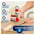 thumbnail image 2 of 12 Rolls | 2.4 mil Clear | 65 Yards Each (780 Yards Total) | 2" Premium Packing Tape Heavy Duty Packaging Tape for Shipping Moving Stronger Thicker, 2 of 6