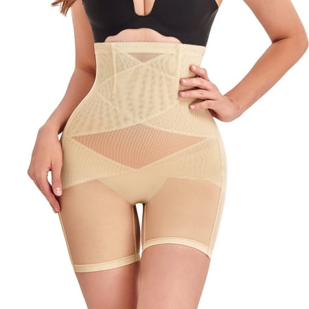 

Molutan Shapewear for Women Tummy Control Panties Butt Lifter Seamless Body Shaper Shorts High Waist Trainer Thigh Slimmer Shorts
