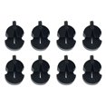 thumbnail image 1 of Amortiguador de cuerdas de violín Sil Práctica de reducción de ruido uversal Sli para piezas de instrumentos musicales de violín acústico Negro shamjiam violín mudo, 1 of 7