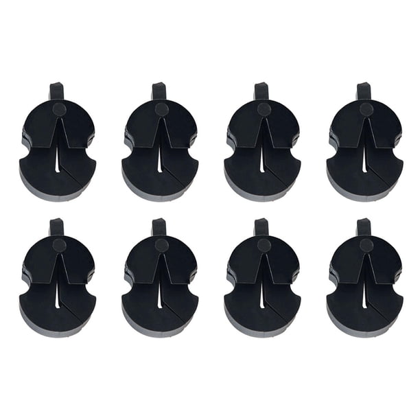 Caucho Violín Silencio Cuerda Amortiguador Sonido Debilitar Reducción de ruido Mellowe Sonido Universal para violín Instrumento musical Reemplaza Negro Hugo violín mudo