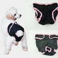 Washable Female Dog Diapers, Reusable Doggie Diaper Wraps for Female
