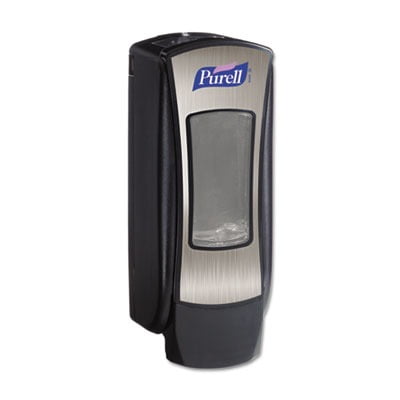 PURELL ADX-12 Dispenser, 1,200 mL, 4.5 x 4 x 11.25, Chrome/Black -GOJ882806