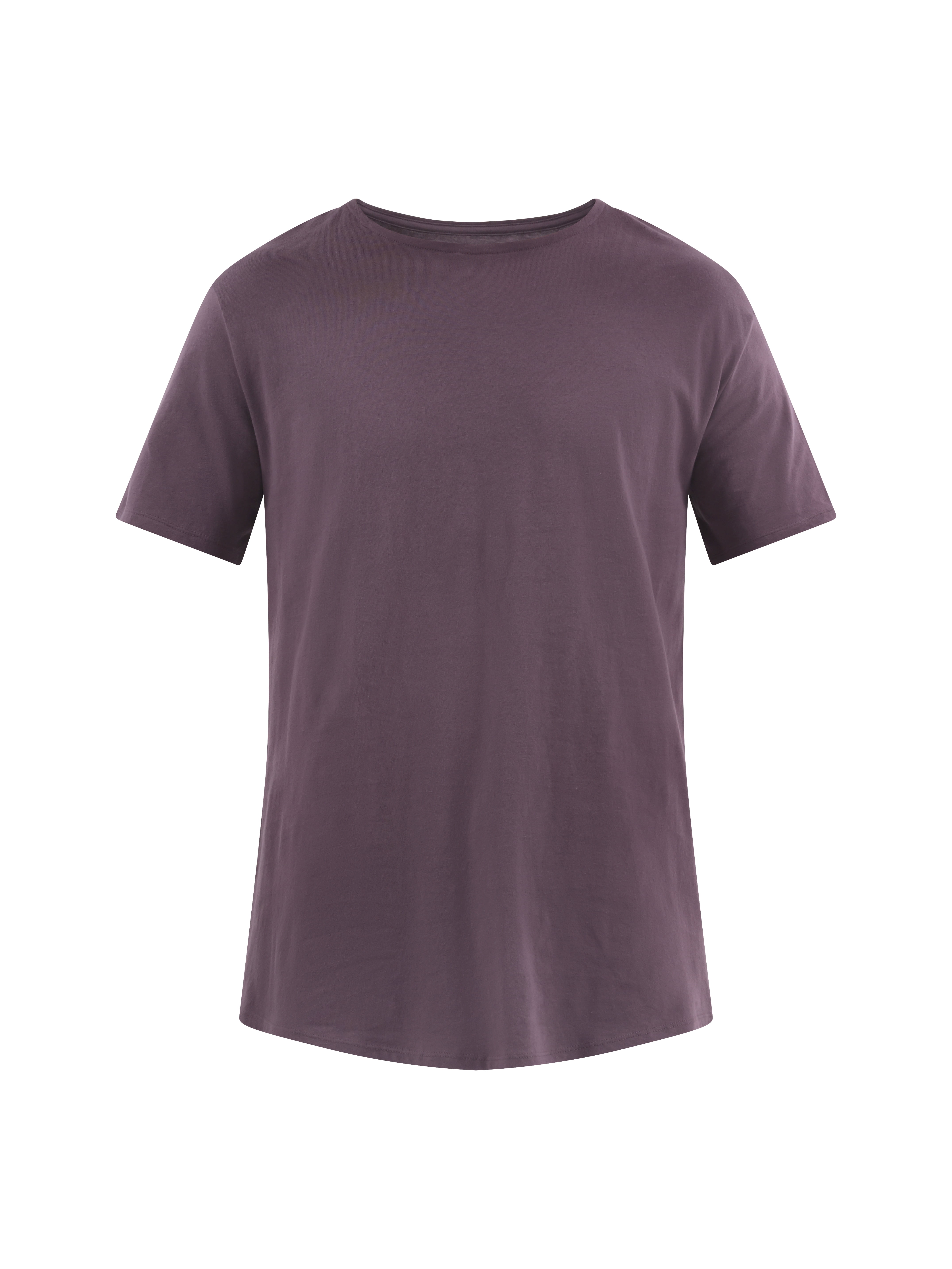 No Boundaries Men's & Big Men's Longline Curved Hem Elongated Tee Shirt, 2-Pack, Sizes XS-5XL