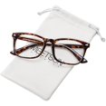 thumbnail image 1 of wonima44 MEETSUN Blue Light Blocking Glasses Women Men, Anti Eye Strain Headache (Sleep Better),Computer Glasses UV400 Lens (Tortie), 1 of 1