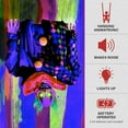 thumbnail image 4 of Animatronic Scary Upside Down Clown on Swing with Touch Activated Lights and Sound, Battery-Operated Indoor or Covered Outdoor Halloween Decoration, 4 of 10