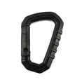 thumbnail image 1 of cámping Mosquetón D-Ring Camp Snap Clip Gancho Hebilla Llavero Senderismo Escalada Negro JShteea  El nuevo, 1 of 4