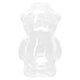 thumbnail image 4 of Molecular Style Bear Cocktail Glass For Home And Cafe Use Transparent 1Pcs Beverage Storage, 4 of 4
