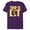 Purple, variant on Disney Beauty and the Beast Lumiere This is Lit - Short Sleeve Blended T-Shirt for Adults - Customized-Navy Heather