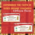 thumbnail image 3 of Suzie's, Organic Saltines, Salted KEF16 Crackers, Salt & Extra Virgin Olive Oil Flavor - 8.8oz Pack, 3 of 3