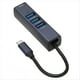 thumbnail image 4 of Adaptador USB C A Ethernet Puerto RJ45 Gigabit Ethernet Hub USB C 4 en 1 con Orificio de Almacenamiento para Computadoras Portátiles, 4 of 5