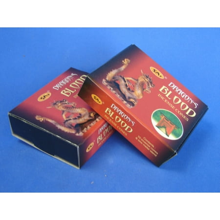 2 Boxes of Sac Dragon Blood Incense Cones (Best Dragons Blood Incense)