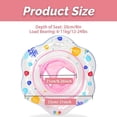 thumbnail image 5 of Baby Swim Ring Float, Inflatable Baby Pool Float With Safety And Soft Pvc Seat, Training For 6-6 Year Old Baby, 5 of 5