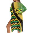 thumbnail image 5 of HELLHERO Geometric Shapes Bathing Suit Cover Up High Quality Fabrics Casual Free Size Long Kimono Cover Ups for Swimwear Women for Womens, 5 of 6