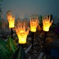 thumbnail image 6 of Halloween Decorations Solar Lights Outdoor Solar Outdoor Garden Lights Halloween Ghost Festival Skeleton Palm Ambiance Decorative Lights Plug-Ins, 6 of 7